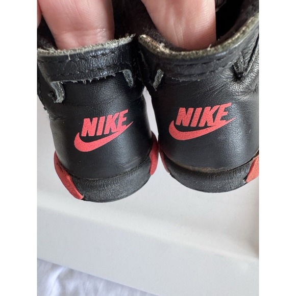 Vintage VTG Original 1991 Nike Air Jordan 6 Infrared Kids sz 3 Michael Jordan OG - Picture 7 of 9